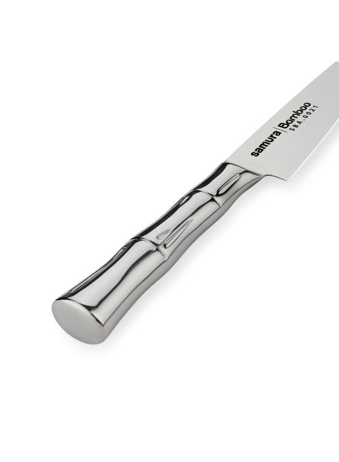 Samura Bamboo Professional Japanese Kitchen Utility Knife 5,0"/125 mm. Hardness 59 HRC - Image 3